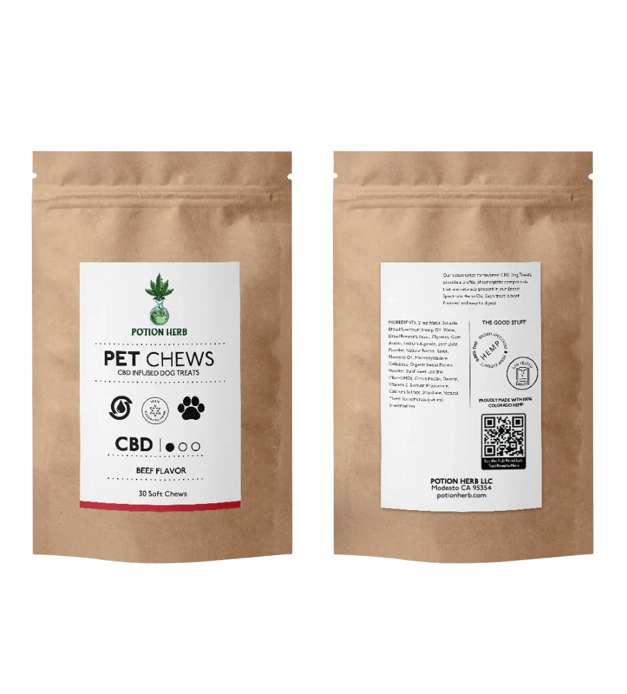 Herbs & Potions CBD Dog Treats 30ct